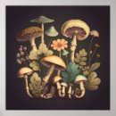 Search for vintage mushroom posters Antique