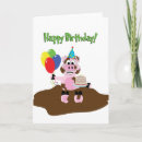 Search for in the mud cards Pig