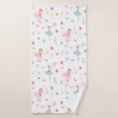 Search for ballerina bath towels Girly