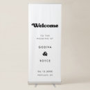 Search for banners retractable wedding signs Welcome