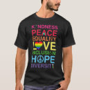 Search for peace tshirts kindness