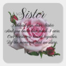 Search for sister sayings stickers Quote