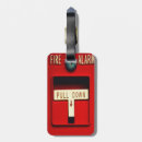 Search for firefighter luggage tags Humour