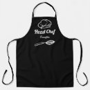 Search for head chef aprons Black and white