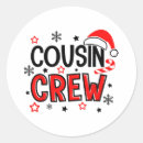 Search for funny cousin stickers Santa claus