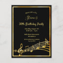 Search for mens 30th birthday invitations Black