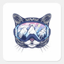 Search for winter cat stickers Mountains