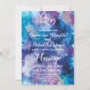 Search for double heart invitations Blue
