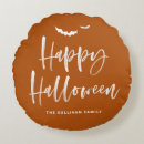 Search for burnt orange cushions Halloween