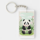 Search for cute panda key rings Floral