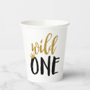 Search for wild one paper cups Modern