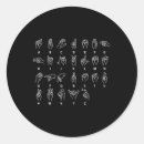 Search for asl alphabet stickers Hard of hearing