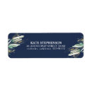 Search for faux glitter return address labels Navy blue
