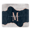 Search for rose gold and black chopping boards Elegant