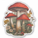 Search for mushroom gnome stickers Woodland