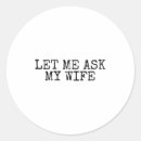Search for husband wife stickers Party