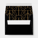 Search for black gold envelopes Great gatsby