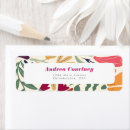 Search for wedding guest return address labels For her