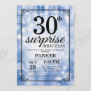 Search for light blue silver invitations String lights