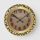 Search for cheetah print clocks Leopard