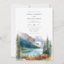 Search for summer lake invitations Watercolor
