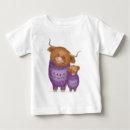 Search for scotland baby shirts highland cow