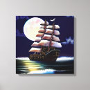Search for full moon painting canvas prints Ocean
