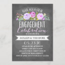 Search for flower engagement party invitations Pretty