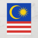 Search for malaysian postcards Flag of malaysia
