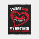 Search for brother blankets Heart disease disease