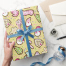 Search for christmas cupcake wrapping paper Gingerbread man