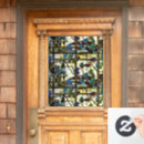 Search for stained glass window decals Vintage