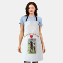 Search for for dog lover aprons Dogs love