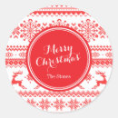 Search for sweater pattern stickers Red