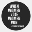 Search for women vote stickers Harris