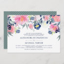 Search for blush and navy invitations Floral