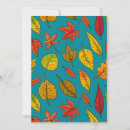 Search for fall paper postcards Leaves