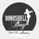 Search for bombshell stickers Vintage