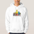 Search for big bird mens hoodies Ernie