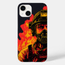 Search for flames iphone cases Firefighter