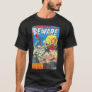 Search for comic book covers tshirts Horror