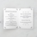 Search for booklet wedding programs Minimalist