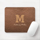 Search for leather mouse mats Gold