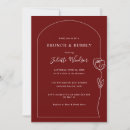 Search for maroon bridal shower invitations Elegant