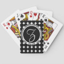Search for polka dot playing cards Black