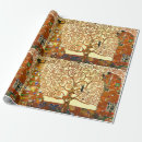 Search for tree of life wrapping paper Gustav klimt