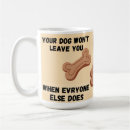 Search for unconditional mugs Dog lover