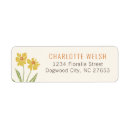 Search for illustrated card return address labels Floral