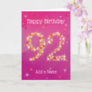 Search for 92nd birthday cards 92 years old