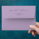 Search for purple wedding envelopes Minimalist